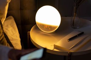 Relaxing evening routine concept